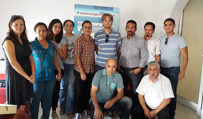 Une cérémonie d’adieu au sein de Webmanagercenter